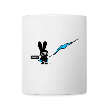 ninja bunny - Mug - white - Front