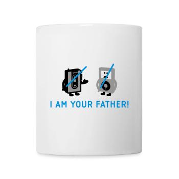 darth vader vs pod - Mug blanc - blanc - Devant