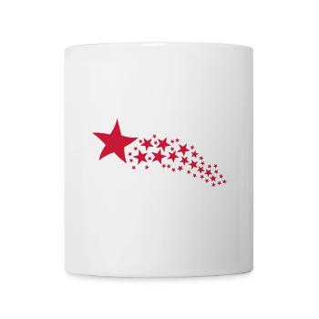 Sternschnuppe - Tasse - Weiß - Vorne