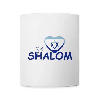 Cadeau de Shalom - Mug blanc - blanc - Devant