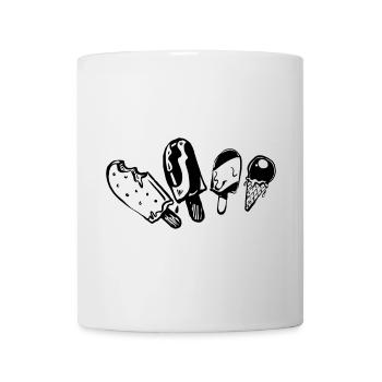 Eis-am-Stiel Kollektion - Tasse - Weiß - Vorne