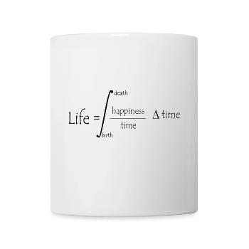 Life equation - Mug - white - Front