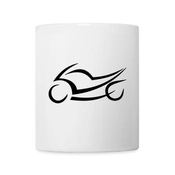 SpeedBike - Tasse - Weiß - Vorne