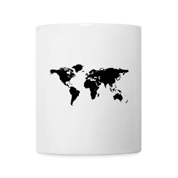 map of the world - Mug - white - Front