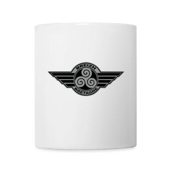 Breirzh Bretagne Triskel - Mug blanc - blanc - Devant