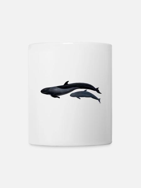 False killer whale - Fausse orque - False killer whale - Mug - white
