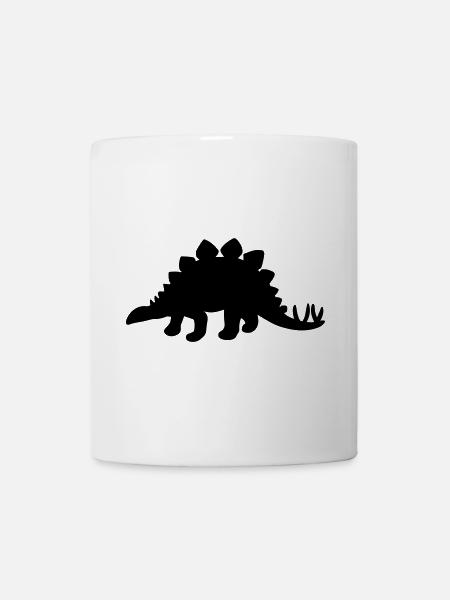 Stegosaurus Dinosaur - Mug - white