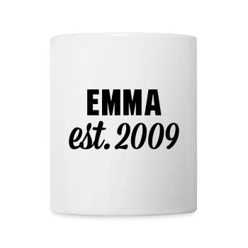 Emma est 2009 - Tasse - Weiß - Vorne