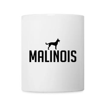 MALINOIS Race de chiens Sport canin Wilsigns Cadeau - Mug blanc - blanc - Devant