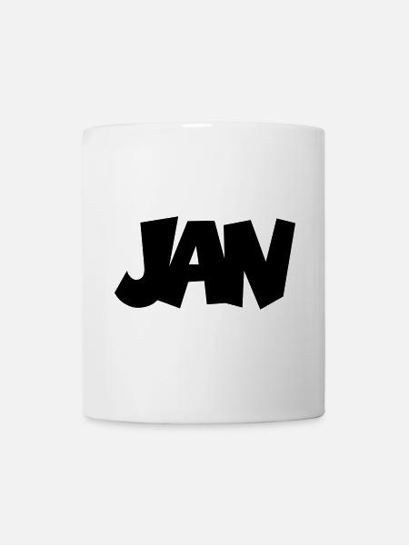Jan - Tasse - Weiß