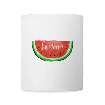 Summer Wassermelone - Melonen - Sommer - Tasse - Weiß - Vorne