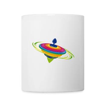 colorful top - Mug - white - Front