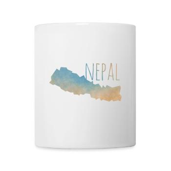 Nepal - Tasse - Weiß - Vorne