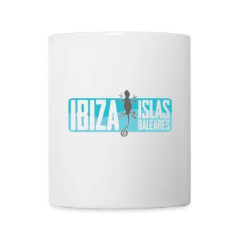 Ibiza Insel Vektor Design - Tasse - Weiß - Vorne