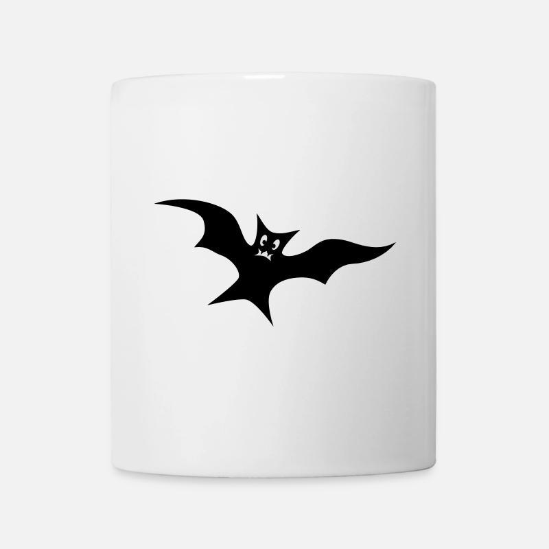 Fledermaus - Tasse - Weiß