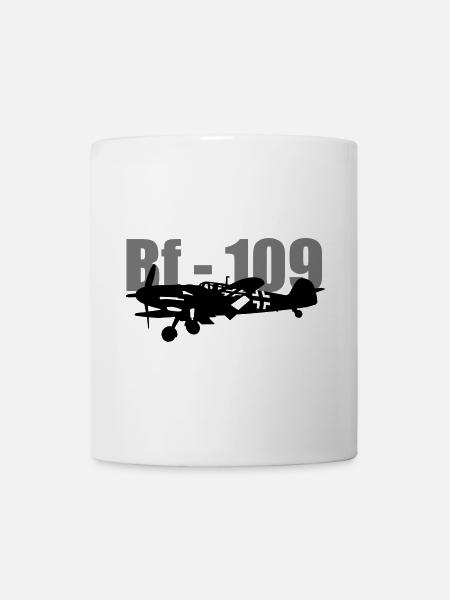 Messerschmitt Bf-109 - Tasse - Weiß