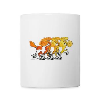 Cheval Islandais – Chevaux Islandais - Mug blanc - blanc - Devant