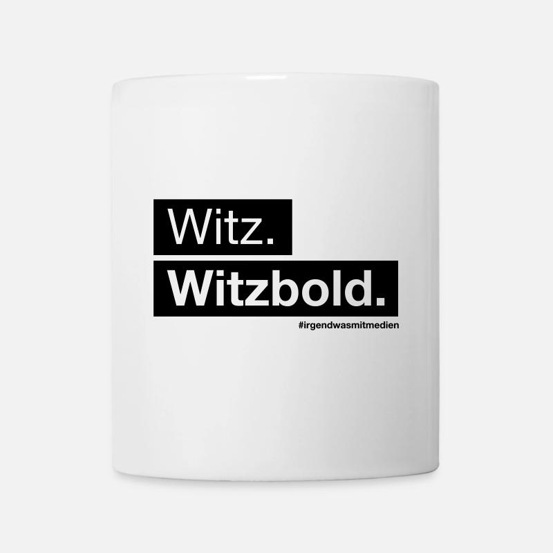 Witz. Witzbold. - Tasse - Weiß