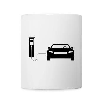 Charging station - Mug - white - Front