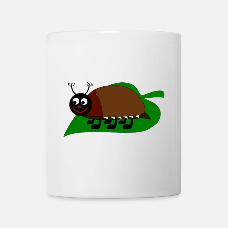 maikaefer frühling - Tasse - Weiß