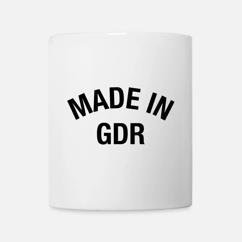 DDR Born in the GDR - Tasse - Weiß
