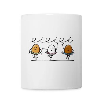 Ballett, tanzende Freunde - Tasse - Weiß - Vorne