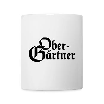 Obergärtner Frkt - Tasse - Weiß - Vorne