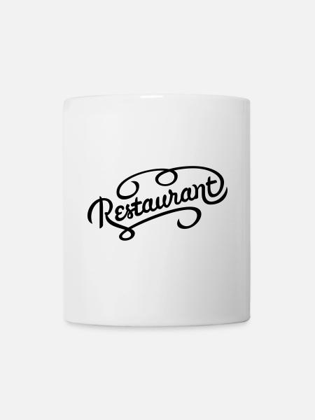 restaurant - Tasse - Weiß