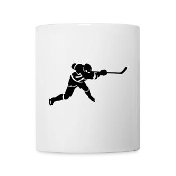 Eishockey - Tasse - Weiß - Vorne
