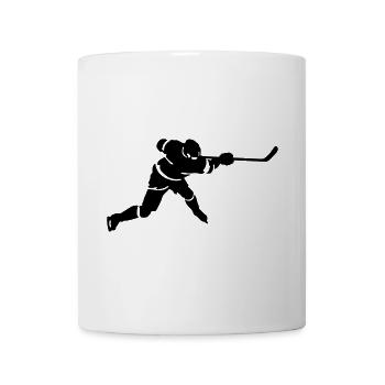 Eishockey - Tasse - Weiß - Vorne