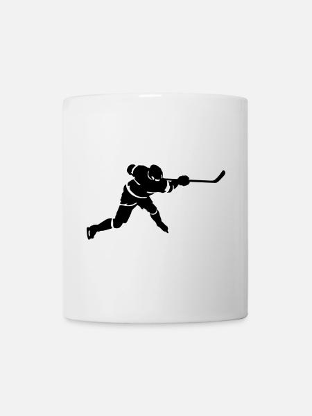 Hockey - Mug blanc - blanc