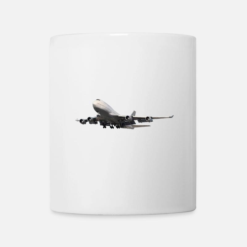 Passagierflugzeug - Tasse - Weiß