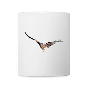 Bird of prey, red kite, marsh harrier, king's consecration - Mug - white - Front
