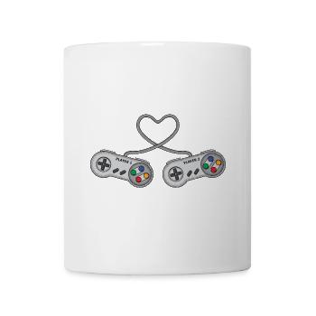 DreamTeam Controller A Gaming Game Konsole - Tasse - Weiß - Vorne