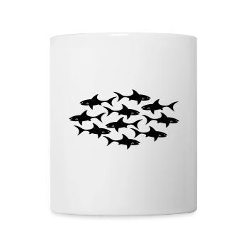 Hai shark - Tasse - Weiß - Vorne