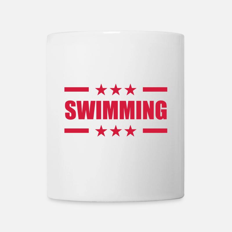Swimming - Mug - white
