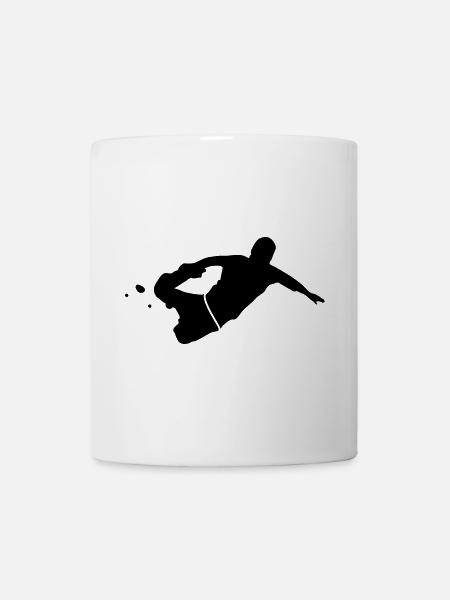free running - Tasse - Weiß
