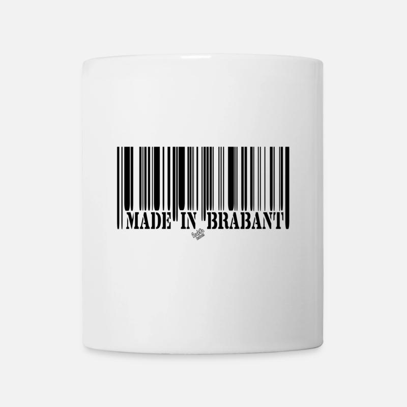 BARCODE Made in Brabant - Mug blanc - blanc