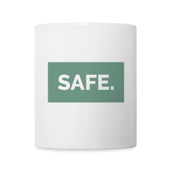 Coffre-fort absolument 100% idée cadeau - Mug blanc - blanc - Devant