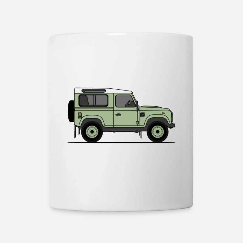 Defender 90 - Mug blanc - blanc