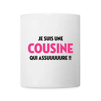 Onkel / Tante / Vetter / Cousin / Kusine - Tasse - Weiß - Vorne