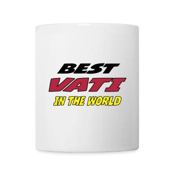 Best vati in the world - Tasse - Weiß - Vorne
