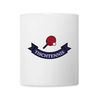 Cadeau drôle pour les joueurs de tennis de table - Mug blanc - blanc - Devant