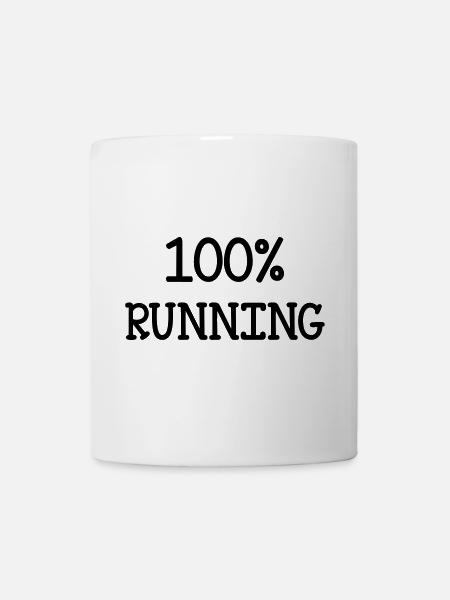 Course à Pied / Running / Jogging / Coureur - Mug blanc - blanc