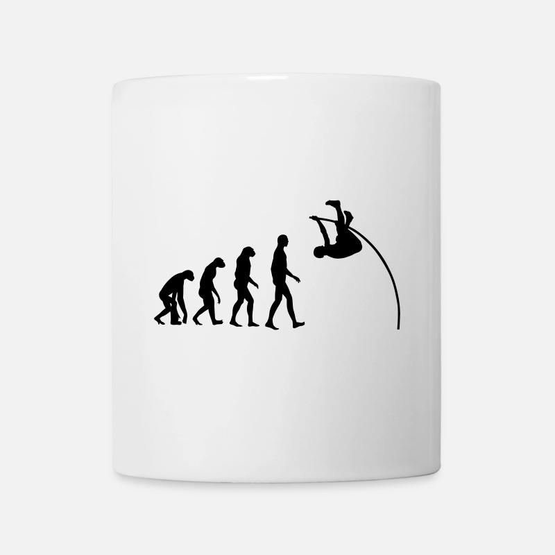 Saut à la Perche Sauteur Sport Sportif Athlète - Mug blanc - blanc