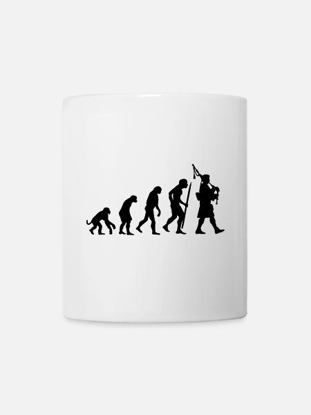 Evolution Pipebag - Tasse - Weiß