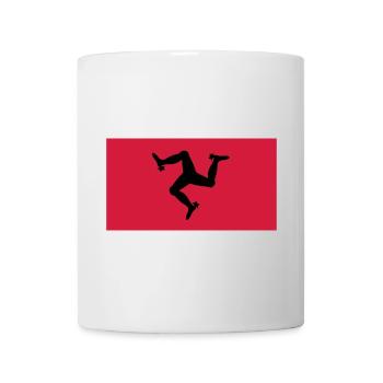 The Manx Triskelion, Emblem of the Isle of Man - Mug - white - Front