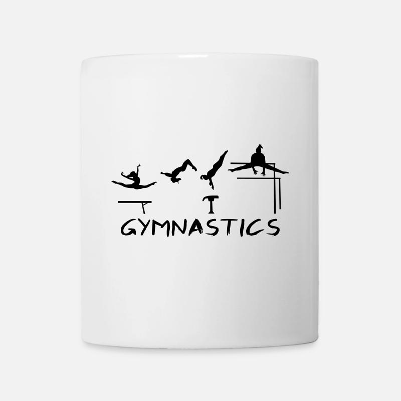 Gymnastics, Gymnast - Mug - white