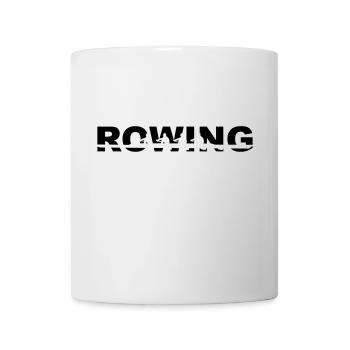Rudern, Rowing - Tasse - Weiß - Vorne