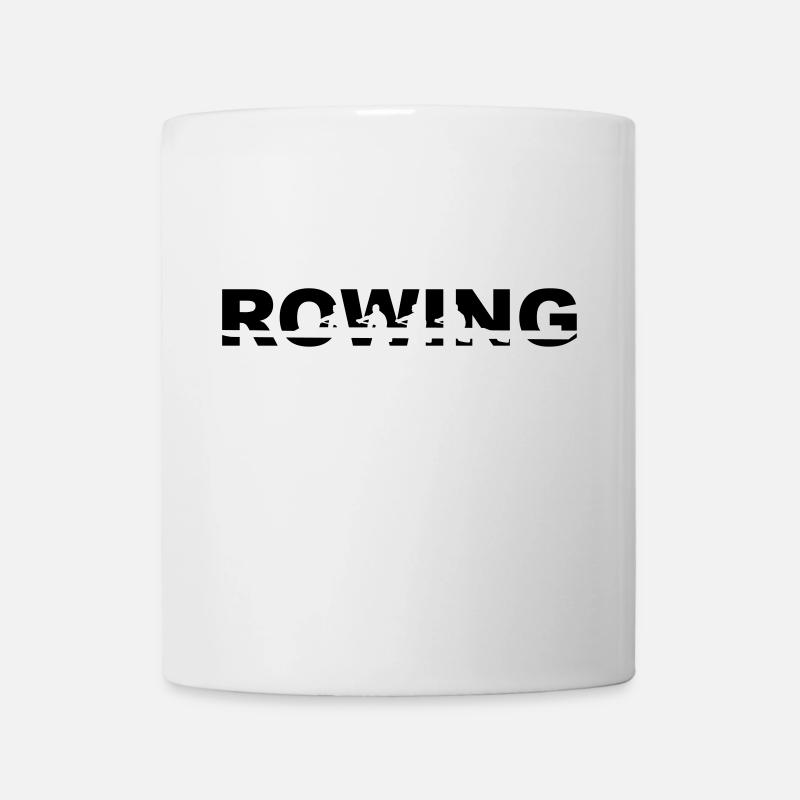 Rudern, Rowing - Tasse - Weiß